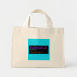 Eduånettè  Tiny Tote Canvas Bag