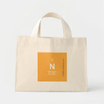 N  Tiny Tote Canvas Bag