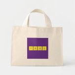 John  Tiny Tote Canvas Bag