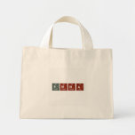 Emma  Tiny Tote Canvas Bag