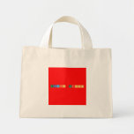 Travis Larson  Tiny Tote Canvas Bag