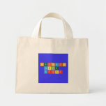 Periodic
 Table
 Writer  Tiny Tote Canvas Bag