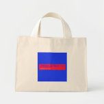 Casual Street  Tiny Tote Canvas Bag
