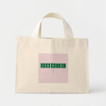VALERIA
   Tiny Tote Canvas Bag