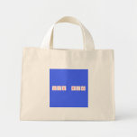 COSTA RICA  Tiny Tote Canvas Bag