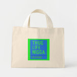 thug life  nigga  Tiny Tote Canvas Bag