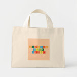 Periodic
 Table
 Writer  Tiny Tote Canvas Bag