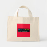 PRATT  Tiny Tote Canvas Bag