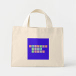 Periodic
 Table
 Writer  Tiny Tote Canvas Bag