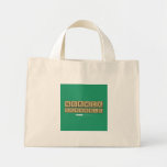 Norwex
 Scrabble  Tiny Tote Canvas Bag
