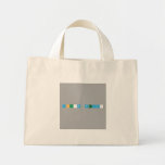 You're Weird!  Tiny Tote Canvas Bag