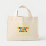Periodic
 Table
 Writer  Tiny Tote Canvas Bag