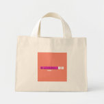 
 B.JHANE_11  Tiny Tote Canvas Bag