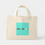 Elif ERGÜL   Tiny Tote Canvas Bag