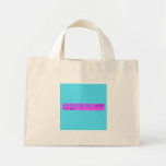 One Direction Lane   Tiny Tote Canvas Bag