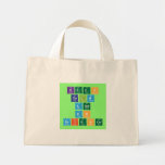 KEEP
 CALM
 AND
 DO
 SCIENCE  Tiny Tote Canvas Bag