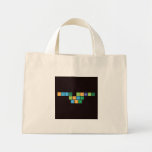 Hanie loraine
 loves
 you   Tiny Tote Canvas Bag