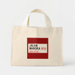 JALAN NANGKA  Tiny Tote Canvas Bag
