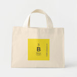 B  Tiny Tote Canvas Bag