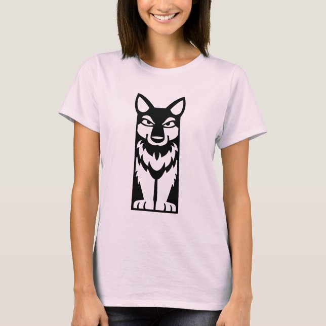 Tiny Totem - Wolf - Shirt (Front)