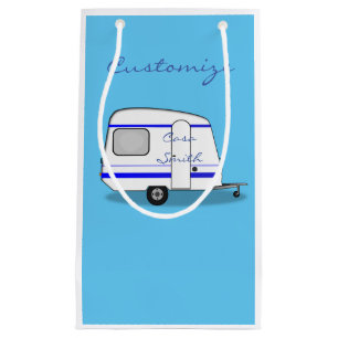 Tiny trailer gypsy caravan Thunder_Cove any color Small Gift Bag