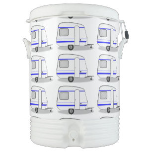 Tiny trailer gypsy caravan Thunder_Cove  Beverage Cooler