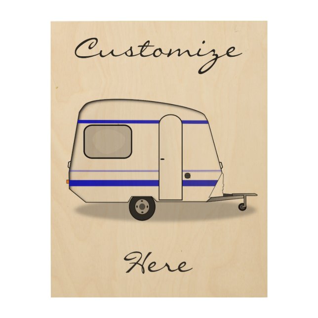 Tiny trailer gypsy caravan Thunder_Cove Wood Wall Decor (Front)