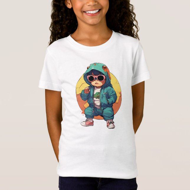 Tiny Trendsetters: Stylish and Comfortable T-Shirt (Front)