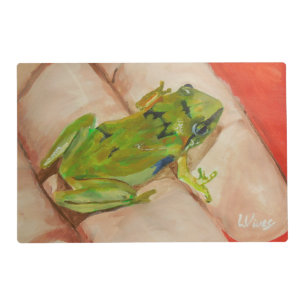 Tiny Tropical Frog Placemat
