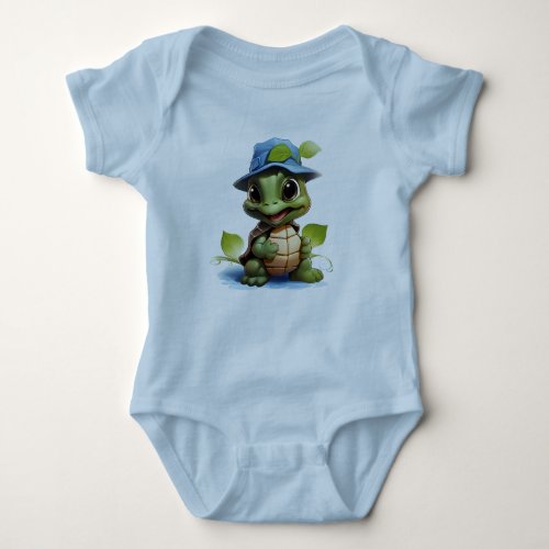 Tiny Turtle Wonders Baby Turtle Baby Bodysuit