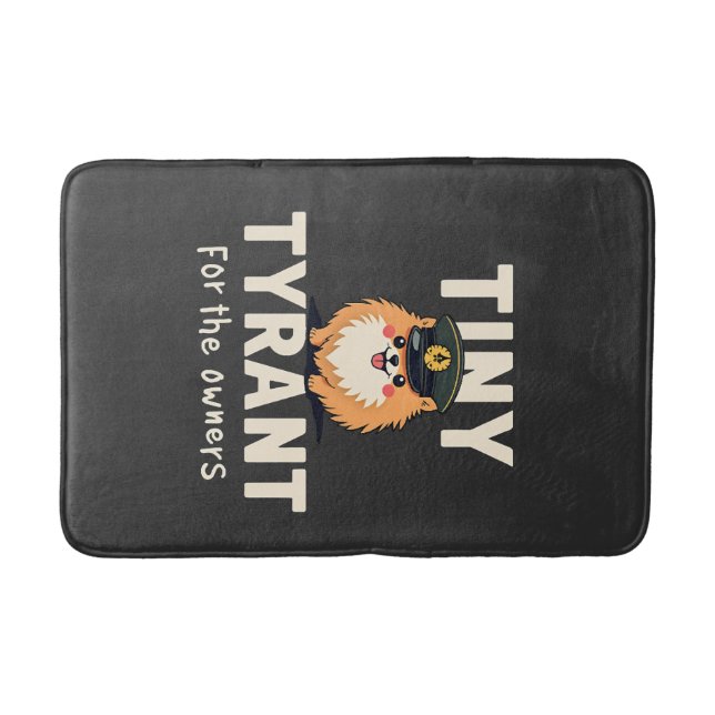 Tiny Tyrant Bath Mat (Front)