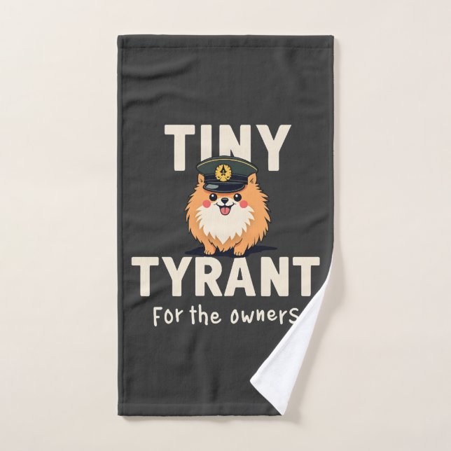Tiny Tyrant Hand Towel (Hand Towel)