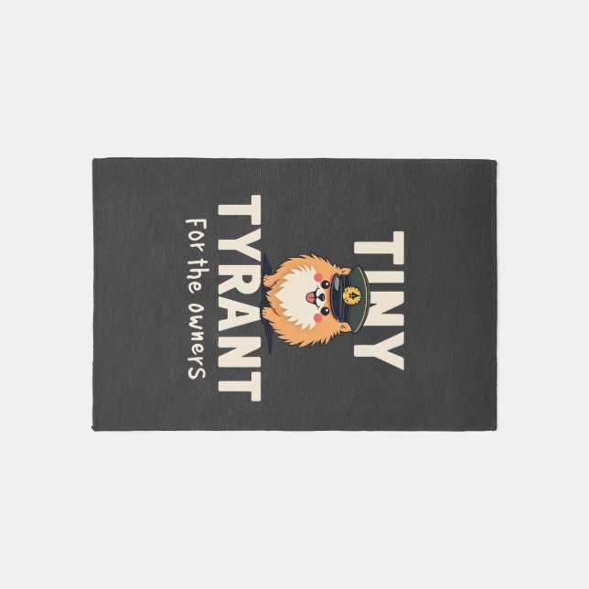 Tiny Tyrant Rug (Front)