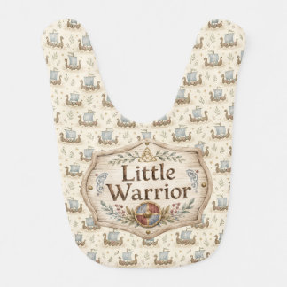 Tiny Viking Baby Nursery Bib