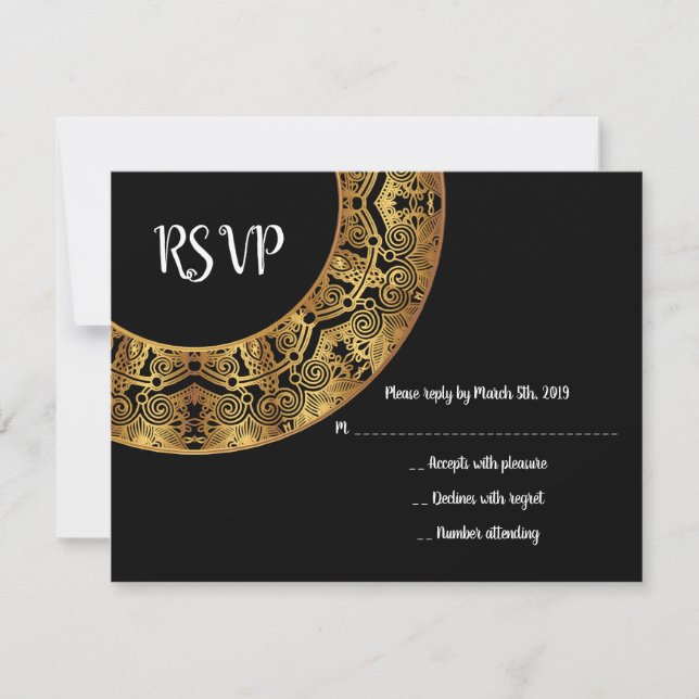 TINY VINES Circular Bat Mitzvah Invitation (Front)