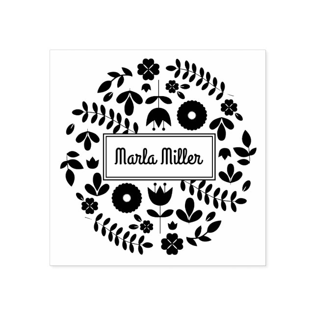 TINY VINES Return Address Stamp (Imprint)