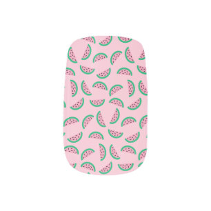 Tiny Watermelons Minx Nail Art