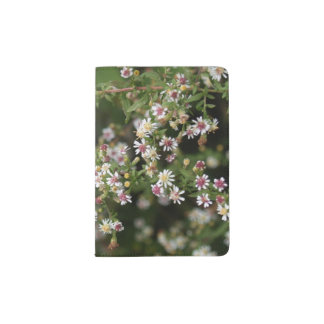 Tiny White Flowers Passport Holder