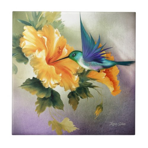 Tiny Wings Ceramic Tile