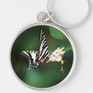 Tiny Zebra Keychain