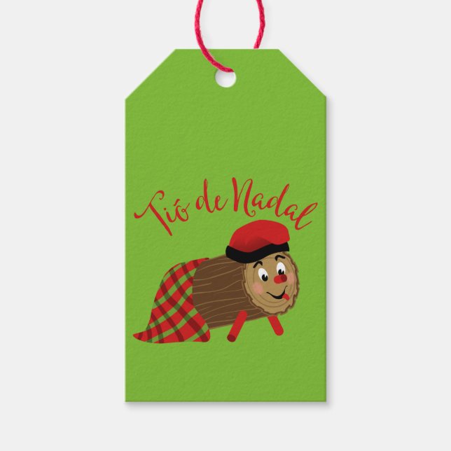 Tio De Nadal Gift Tags (Front)