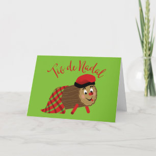 Tio De Nadal Holiday Card