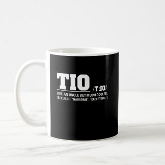 Tio Definition Father's Day Spanish Uncle Coffee Mug