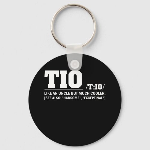 Tio Definition Fathers Day Spanish Uncle Keychain