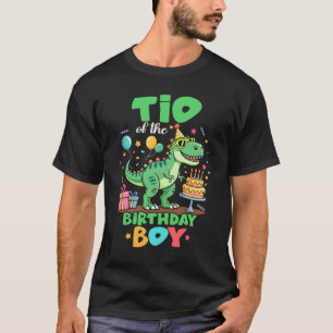 Tio Of The Birthday Boy T Rex Dinosaur Family Part T-Shirt