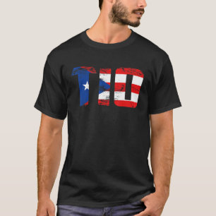 Tio Puerto Rico Flag Pride Fathers Day Puerto Rica T-Shirt