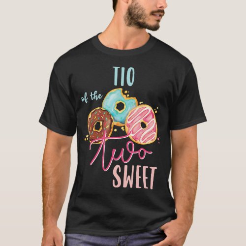 Tio Sweet Two Donut Birthday Party Theme Girl T_Sh T_Shirt