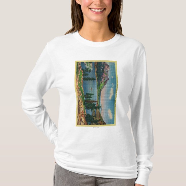 Tioga Lake and Mt. Dana in High Sierra T-Shirt (Front)