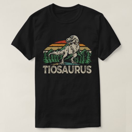 Tiosaurus Dinosaur Uncle Saurus Fathers Day T_Shi T_Shirt