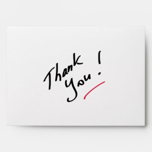 Tip Gratitude Payment Change Envelope Handwritten